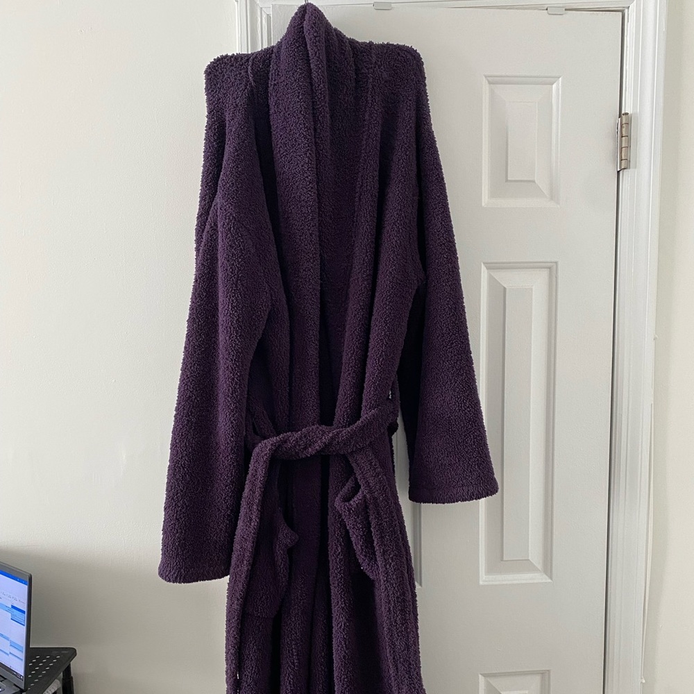 Barefoot Dreams purple robe size 2